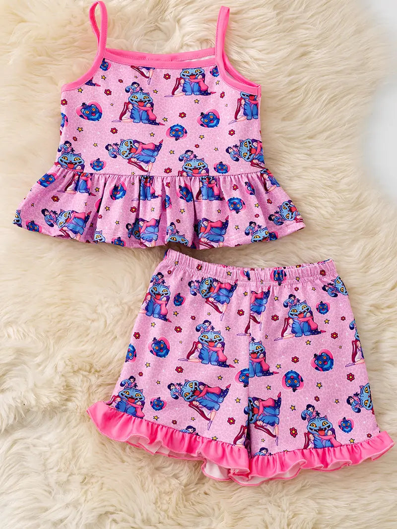 K-POP GIRLS N KITTY PINK SET