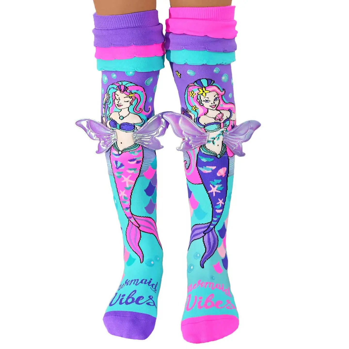 Mermaid Vibes Long Knee Socks